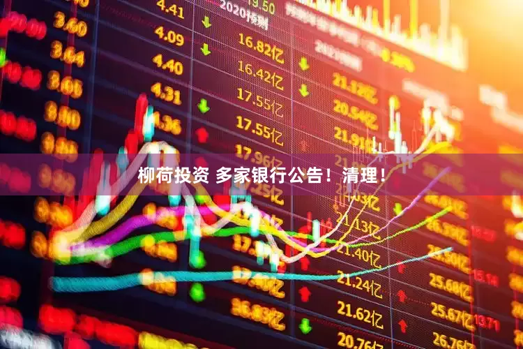 柳荷投资 多家银行公告！清理！